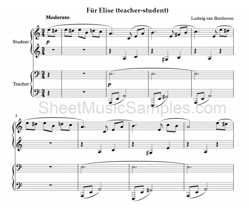 Für Elise (teacher-student)