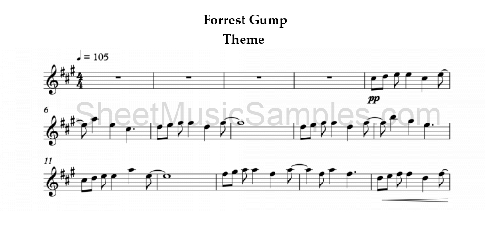 Forrest Gump - Theme