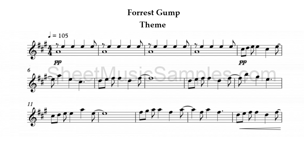 Forrest Gump - Theme