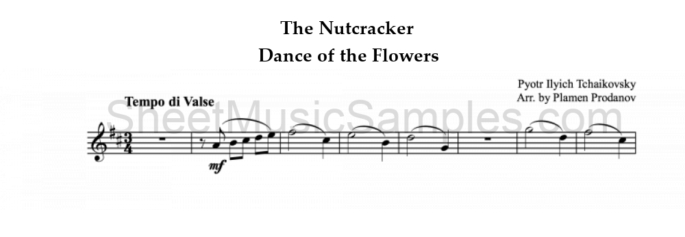 The Nutcracker - Dance of the Flowers