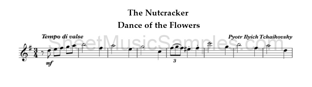 The Nutcracker - Dance of the Flowers