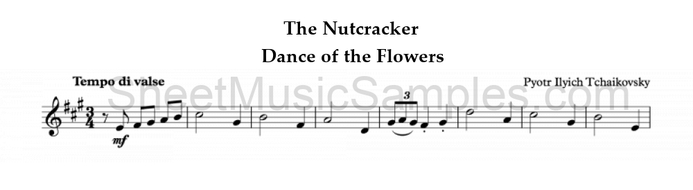 The Nutcracker - Dance of the Flowers