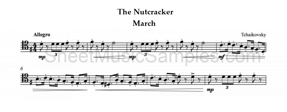 The Nutcracker - March