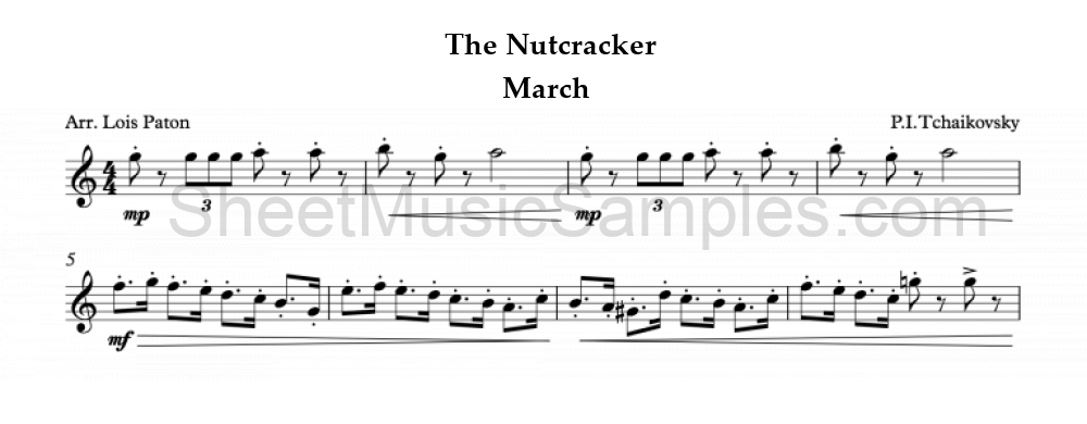 The Nutcracker - March