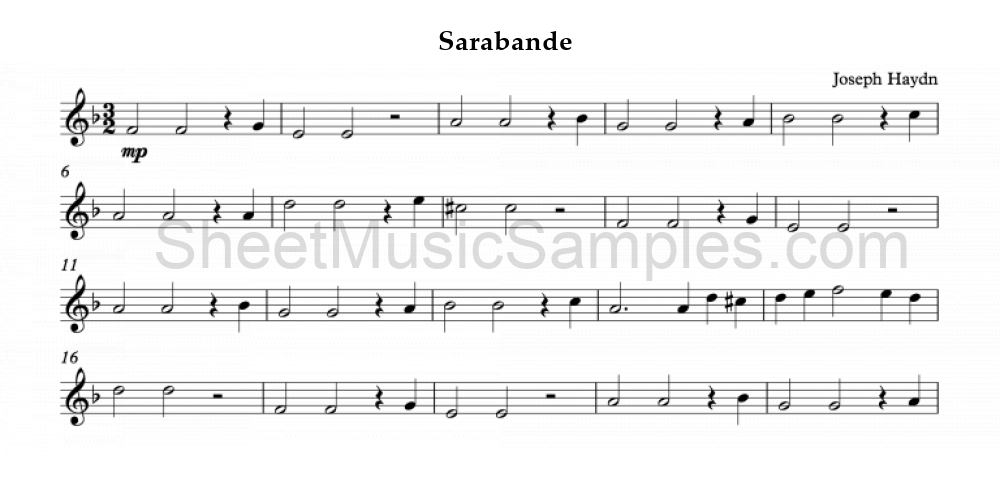 Sarabande