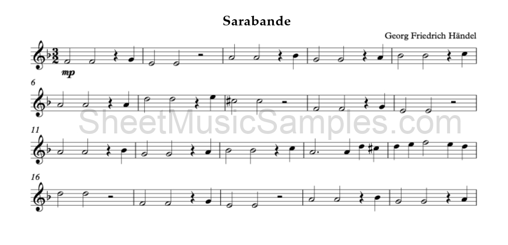 Sarabande