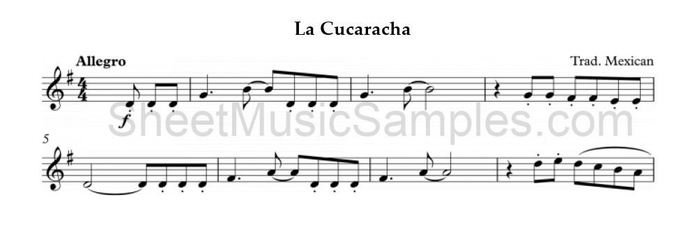 La Cucaracha