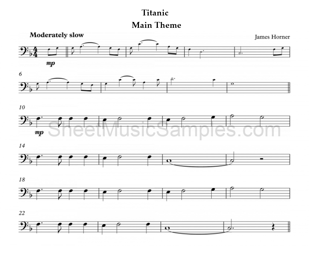 Titanic - Main Theme