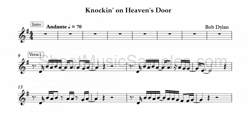 Knockin' on Heaven's Door