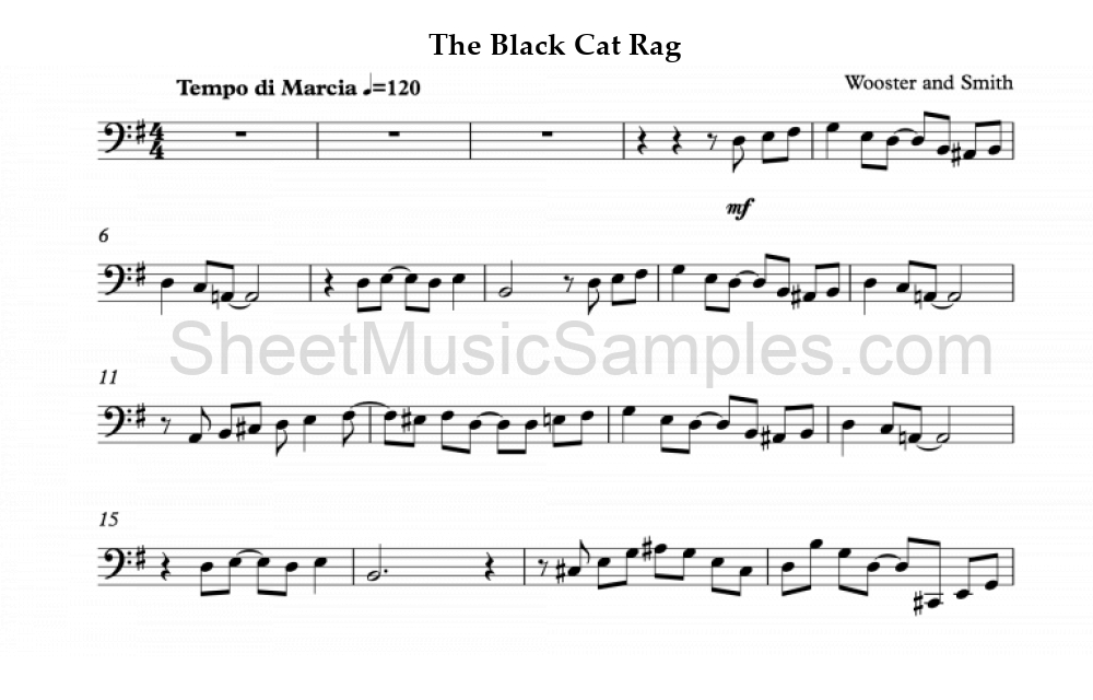 The Black Cat Rag