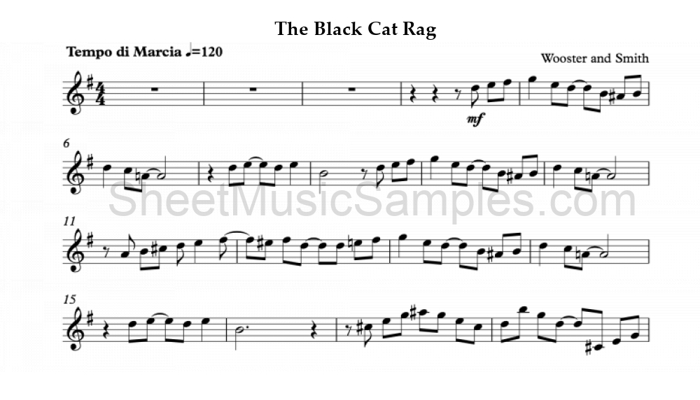 The Black Cat Rag