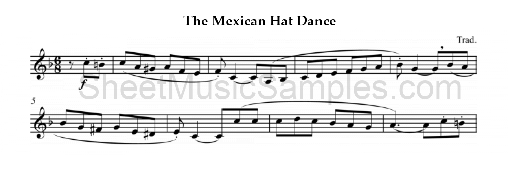 The Mexican Hat Dance