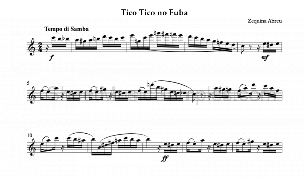 Tico Tico no Fuba