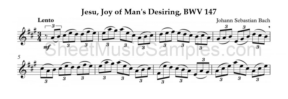 Jesu, Joy of Man's Desiring, BWV 147