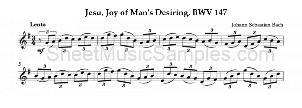 Jesu, Joy of Man's Desiring, BWV 147