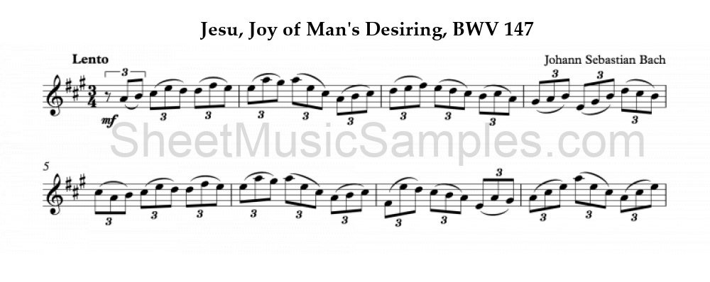 Jesu, Joy of Man's Desiring, BWV 147