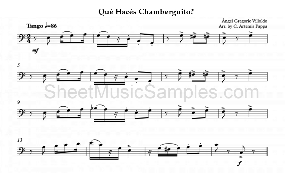 Qué Hacés Chamberguito?