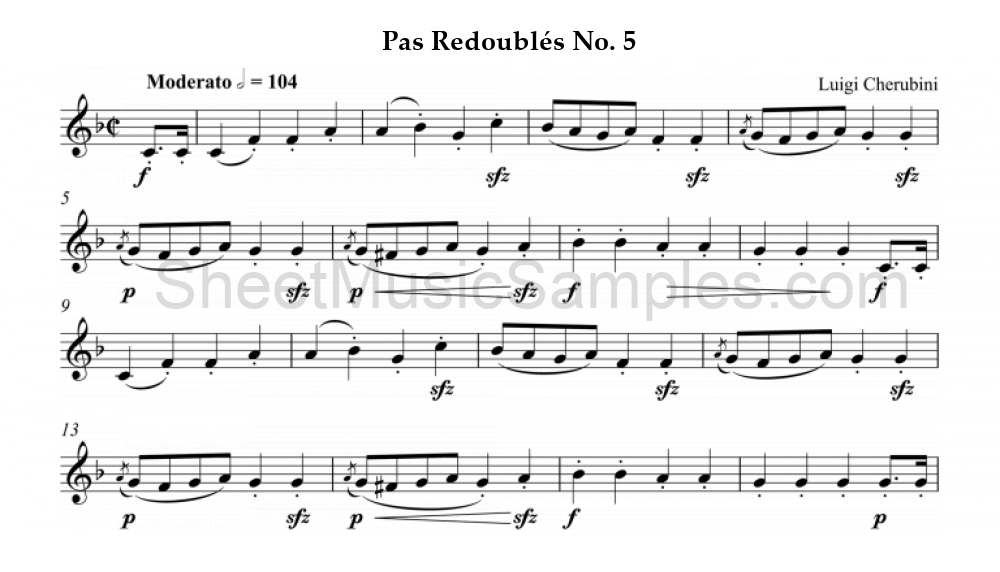 Pas Redoublés No. 5