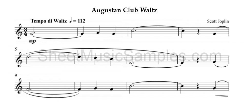 Augustan Club Waltz