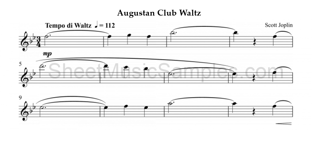 Augustan Club Waltz