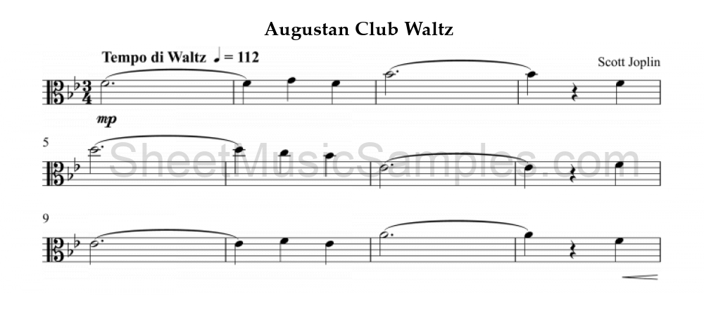 Augustan Club Waltz