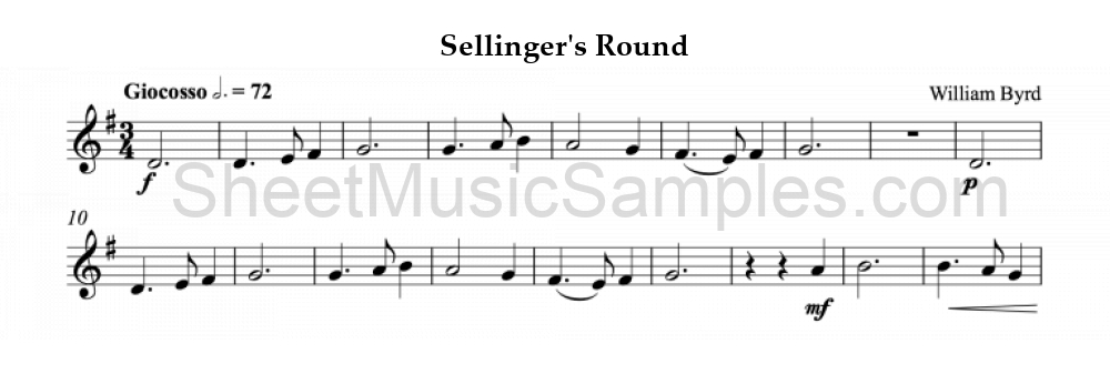 Sellinger's Round