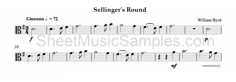 Sellinger's Round