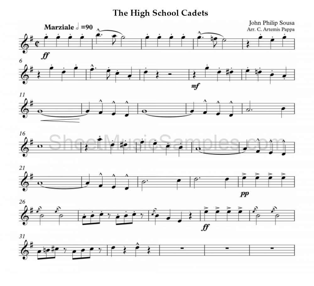 The High School Cadets