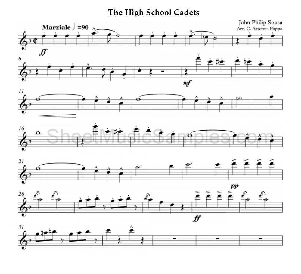 The High School Cadets