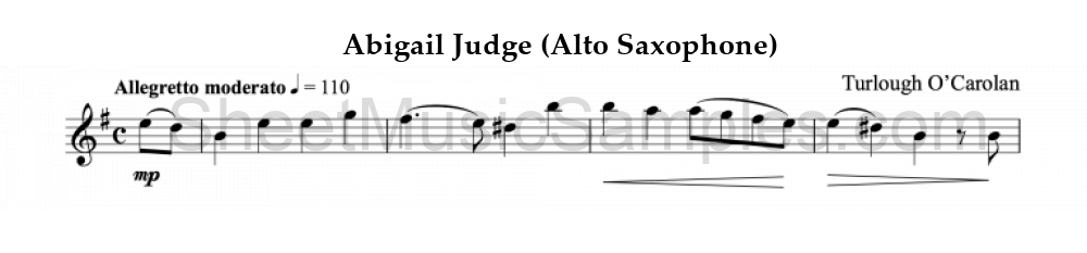 Abigail Judge (Alto Saxophone)