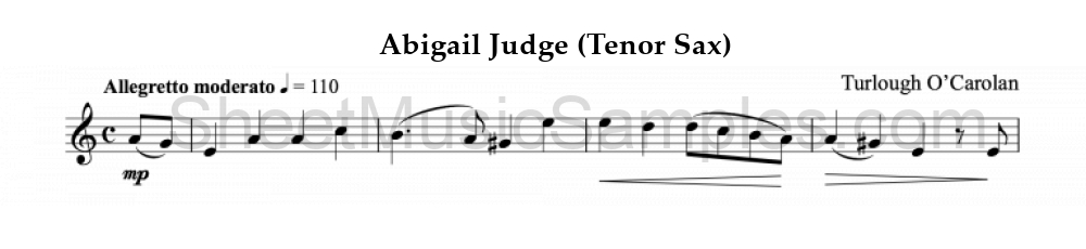 Abigail Judge (Tenor Sax)