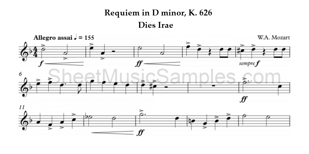 Requiem in D minor, K. 626 - Dies Irae