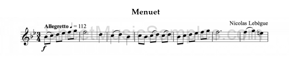 Menuet