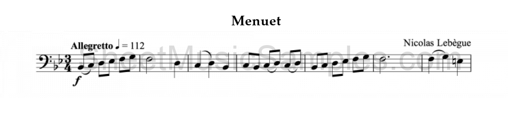 Menuet