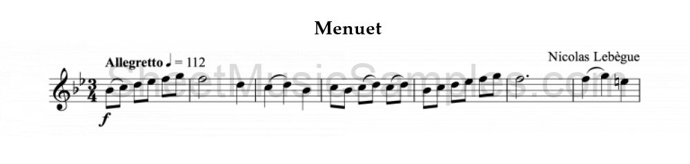 Menuet