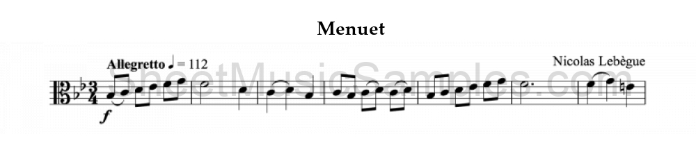 Menuet