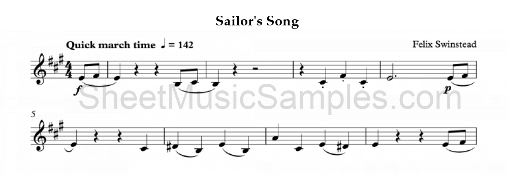 Sailor's Song