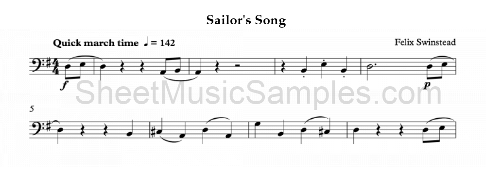 Sailor's Song