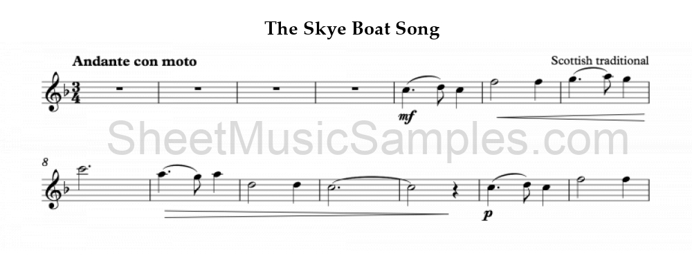 The Skye Boat Song