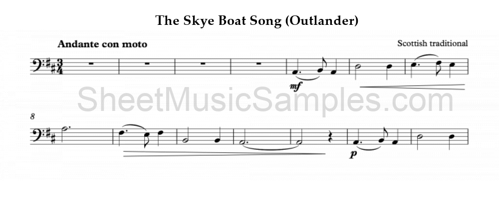 The Skye Boat Song (Outlander)