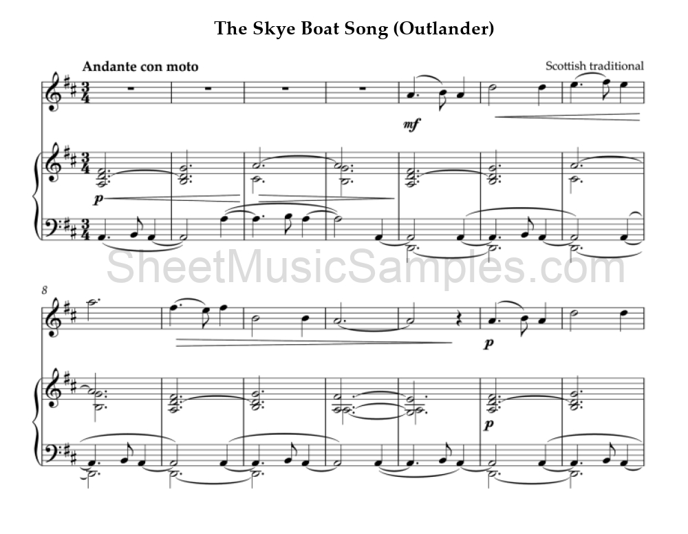 The Skye Boat Song (Outlander)