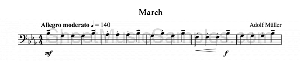 March