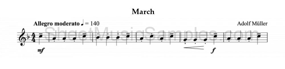 March