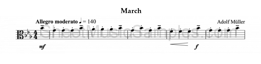 March