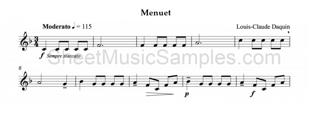 Menuet