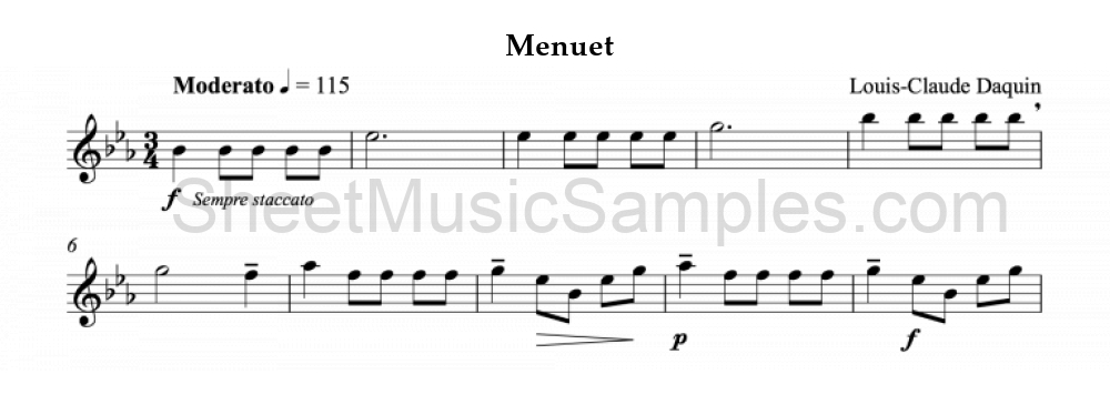 Menuet