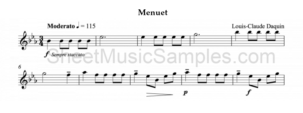 Menuet