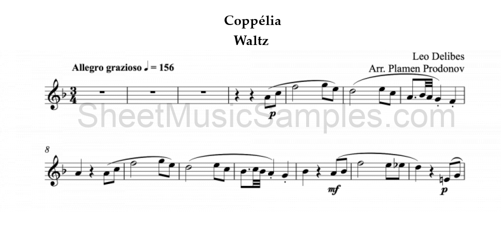 Coppélia - Waltz