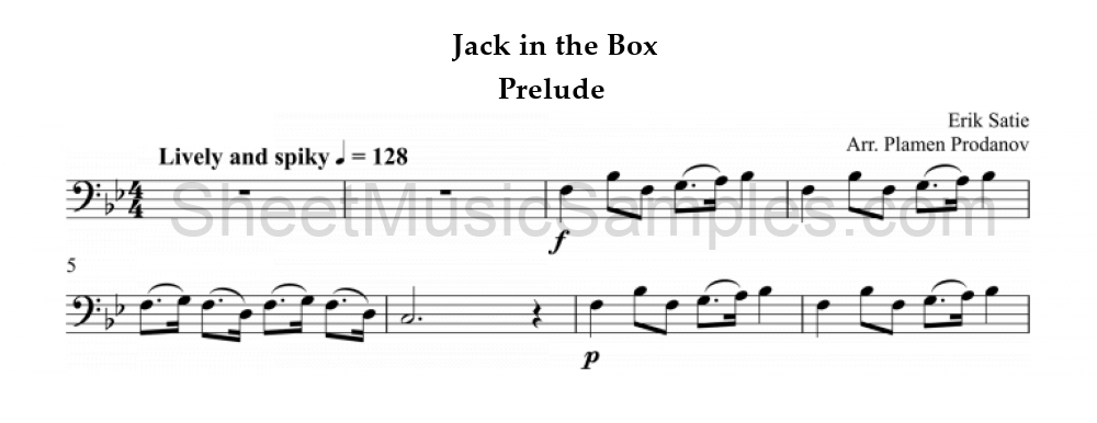 Jack in the Box - Prelude