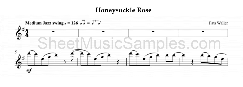 Honeysuckle Rose